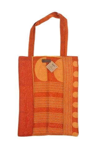 Shopper aus Seidenmix