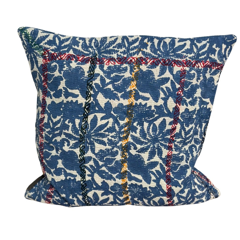Vintage Pearl Wisper Indigo Rückseite 50x50
