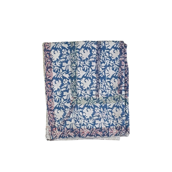 Vintage Perlenblüten-Plaid