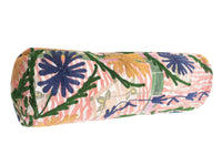 Suzani Nackenrolle Kissenbezug Ø20x60