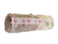 Suzani Nackenrolle Kissenbezug Ø20x60