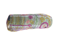 Suzani Nackenrolle Kissenbezug Ø20x60