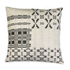 Handwoven cushion White Edelweiss 50x50